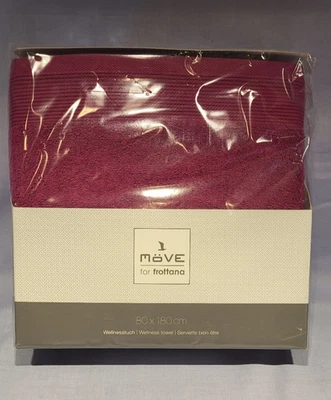 Möve Duschtuch, Badetuch, Wellnesstuch pink 80x180 cm NEU - Bild 1 von 3