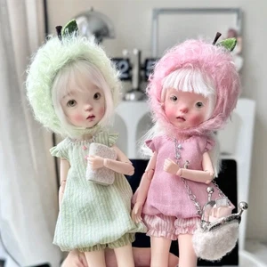1/6 BJD Doll Face Makeup Free Eyes Resin Ball Jointed Body Landoudou Girl Gift - Picture 1 of 12