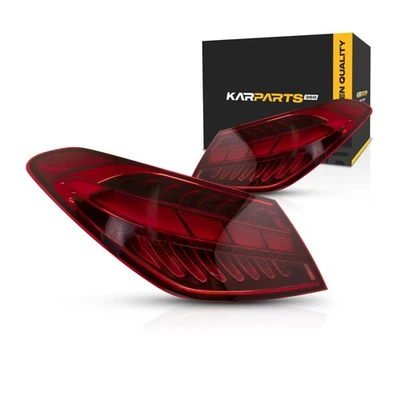 Par de luces traseras del lado del conductor y del pasajero CAPA para Mercedes-Benz C63 AMG S 2023 Foto 1 de 4