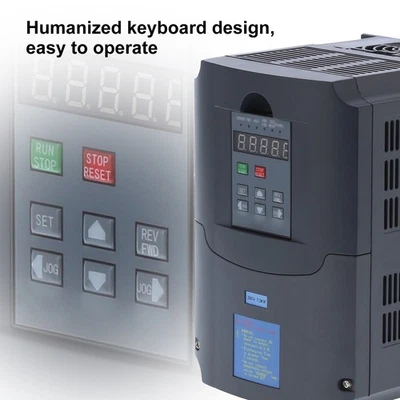 Variateur De Fréquence Triphasé Variateur De Vitesse Sortie 380 V 7 5 KW A2-3075 - Photo 1/4