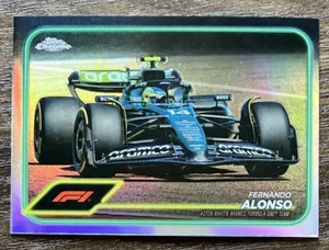 Refractor Fernando Alonso #83 - 2024 Topps Chrome Formula 1 F1 Card - CLEAN NM - Bild 1 von 2