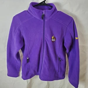 Core365 North End Jacket Women's S Purple Planet Fitness Full Zip Fleece Uniform - Picture 1 of 9