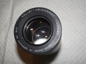 ROLLEI HEIDOSMAT 150MM F3.5 PROJECTION LENS FOR ROLLEIVISION 66 PROJECTOR - Picture 1 of 3