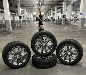 Orig. Mercedes C Klasse w205 17 Zoll Alu Conti 225 50 R17 Sommerräder 2054010200 - Bild 1 von 22