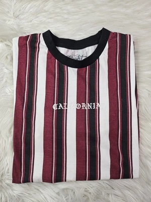 Eighty Eight Brand California Pinstriped T Shirt SZ(L)  - Image 1 of 4