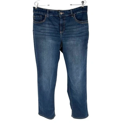 Chicos So Slimming Lifting Jeans Size 1 Short Stretch Denim Slim-Leg 8P - Image 1 of 4