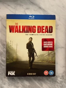 The Walking Dead Season 5 Fifth Blu-Ray with cardboard slipcase - Picture 1 of 1