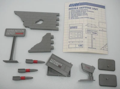 1984 导弹枪防御部队老式 G.I. 特种部队 3.75 ARAH 批量 * 100% 完整 — 第 1/4 张图片