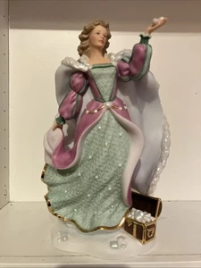 BELLISSIMO!! Figurina Principessa di Natale 2001 LANA / LARA Lenox / fine porcellana! - Foto 1 di 7