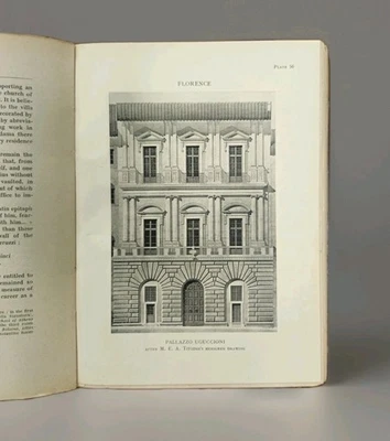 1922 Italian Renaissance Architecture Book Gromort Georges Illustrated Soft back - Image 1 of 4