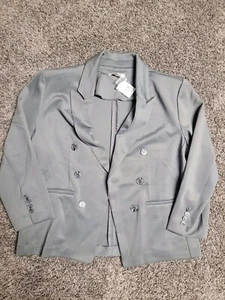 SALE!! Women's Jacket BLAZER With Stretch Size L Large NWT Cato Brand! Trendy!! - Picture 1 of 2