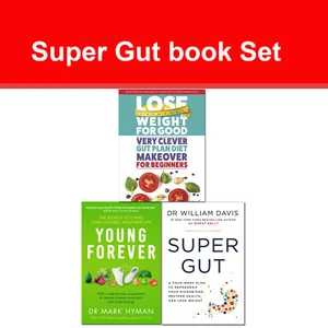 Young Forever, Super Gut, Very Clever Gut Plan Diet book | Variation listing