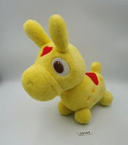 Rody Horse Yellow C0103 Taito 2008 Gymnic Plush 7" Stuffed Toy Doll japan - Picture 1 of 10
