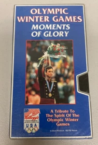 OLYMPIC WINTER GAMES MOMENTS OF GLORY 1991 CAPPY PRODUCTIONS, INC. VHS - Picture 1 of 2