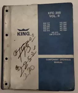 King KFC 200 Vol. II Component Maintenance/Overhaul Manual, April 1976-Original - Picture 1 of 23