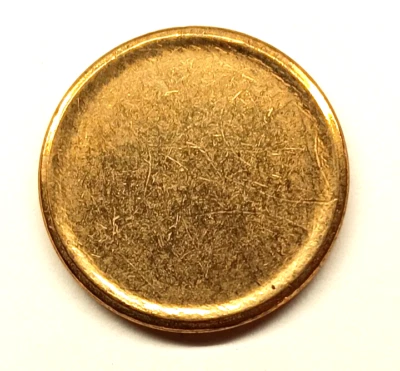 Presidential/Sacagawea Blank Dollar Planchet Mint Error - Image 1 of 2