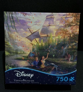 "ROMPECABEZAS DISNEY THOMAS KINKADE POCAHONTAS 750 PIEZAS 24 X 18""" - Imagen 1 de 2