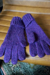 Delayla| Damen Handschuhe | violett, lila | Größe S-M - Bild 1 von 4