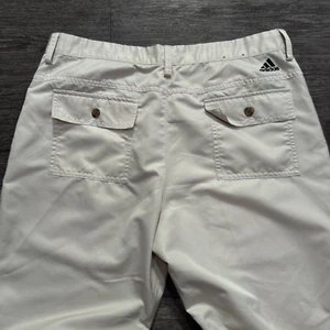 Adidas Pants Mens 32 ClimaLite Beige Performance Athletic 32x32 Golf Outdoor - Picture 1 of 13