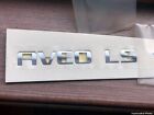 Genuine Chevrolet AVEO LS Rear Trunk Script letters Emblem Chevrolet Aveo