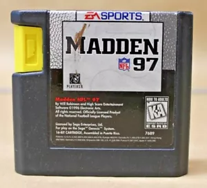 Madden NFL 97 (Sega Genesis, 1996) - Bild 1 von 3