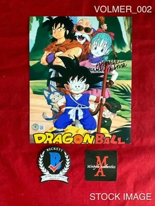TIFFANY VOLLMER AUTOGRAPHED SIGNED 8x10 PHOTO! DRAGONBALL Z! BECKETT COA! ANIME! - Picture 1 of 1