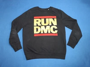 Kids RUN DMC Sweatshirt Hip Hop Band Youth Sweats Pullover S-M 11-12 Yrs 146/152 - Picture 1 of 8
