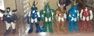 LOTTO FIGURE VINTAGE I 5 SAMURAI TROOPER SET EROI SHIDO,SAMI,SIMO,KIMO,RYO,ARIEL - Imagen 1 de 21