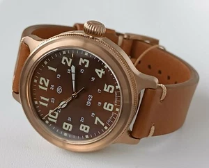 Reloj Bronce Vostok 55830B Retro Especial Aniversario Edición Limitada 450 Piezas - Imagen 1 de 4