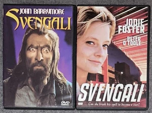 Svengali 1931 & Svengali 1983 DVD John Barrymore Peter O'Toole Jodie Foster  - Picture 1 of 3