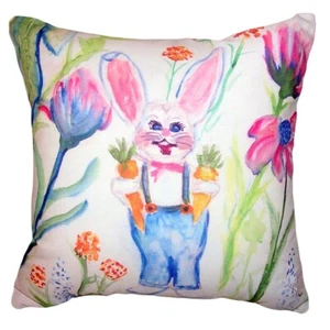 Betsy Drake NC647 18 x 18 in. Mr. Farmer No Cord Pillow - Picture 1 of 1