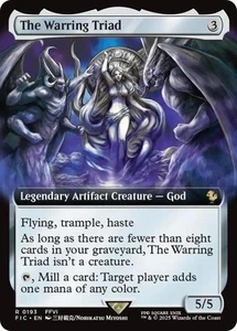 Magic The Gathering Final Fantasy Commander Raro #0193 The Warring Triad - Imagen 1 de 1