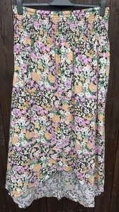 Yours Clothing Stunning Floral Wrap Front Midi Skirt - Size 26-28 NEW TAGS (B) - Picture 1 of 11