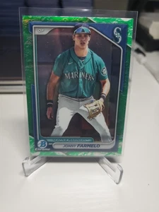 Bowman 2024 - Chrome Prospects Jonny Farmelo #BCP-147 refractor de brillo lunar (RC) - Imagen 1 de 2