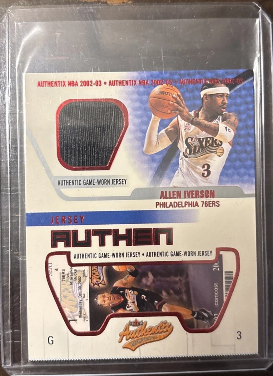 Fleer Allen Iverson Basketball 2002-03 Season Sports Trading Cards