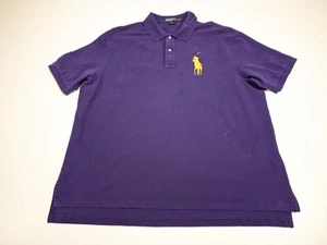 Polo Ralph Lauren Big Pony Poloshirt Herren 3XB Big Lila Gold #3 Rugby - Bild 1 von 10