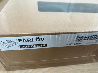 Funda Ikea FARLOV para sofá de dos plazas SOLO FUNDA, djuparp gris oscuro 703.066.86 - NUEVA Foto 1 de 3