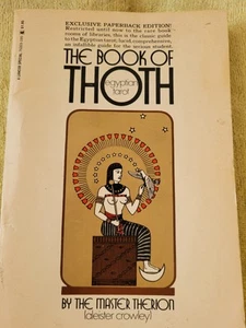 The Book Of Thoth Egyptian Tarot By Aleister Crowley Lancer Pb 1st Edition - Picture 1 of 15