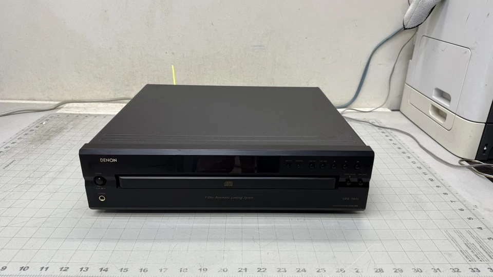 Denon DCM-290 CD Player STOPPED READING CDs Cosmetically Good See Pics No Feet🔥 - Image 1 of 4