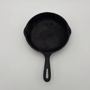 Sartén de hierro fundido Wagner Ware vintage 5 caños dobles - Imagen 1 de 6