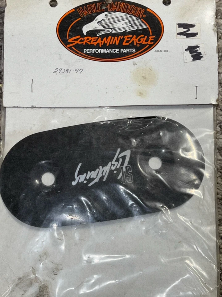 BUELL SCREAMIN EAGLE HARLEY S1 LIGHTNING FILTRO DE AIRE INSERTO NOS NEGRO Foto 1 de 1