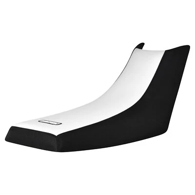 Yamaha Warrior 1988-2006 pinza cubierta de asiento negro/blanco estándar #111 Foto 1 de 4