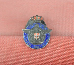 DISTINTIVO REALE MOTO CLUB D'ITALIA C. PACCAGNINI MILANO ORIGINALE D'EPOCA - Imagen 1 de 2