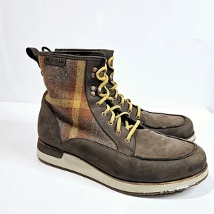 Merrell Roam Plaid Wood Mid Calf Boots Women's Size 10 - Picture 1 of 10