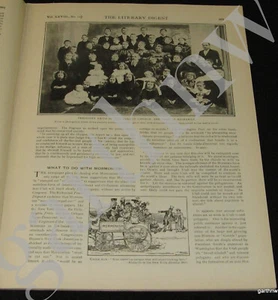 MORMON POLYGAMIE ENDE 1904 JOSEPH F SMITH LDS FOTO + LEO TOLSTOI POWER FEATURE - Bild 1 von 2