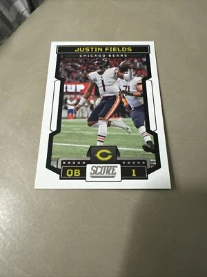 2023 Score Base #99 Justin Fields  - Chicago Bears - Image 1 of 2