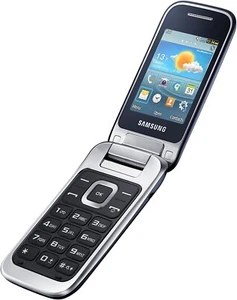 Samsung GT-C3590 C3590 2.4" Black Basic Flip Mobile Phone - Picture 1 of 5
