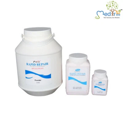 RAPID REPAIR Self Cure Denture Repair Material PYRAX - Various Shades and Packs