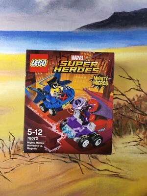 Lego Marvel Wolverine vs. Magneto (76073)  superhero minifigures & vehicles New - Image 1 of 4