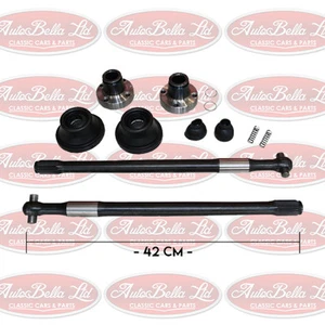 Classic Fiat 500 1957-75 Drive Shaft Kit Flange Spring Boot Clips Axle 25mm. New - Picture 1 of 1